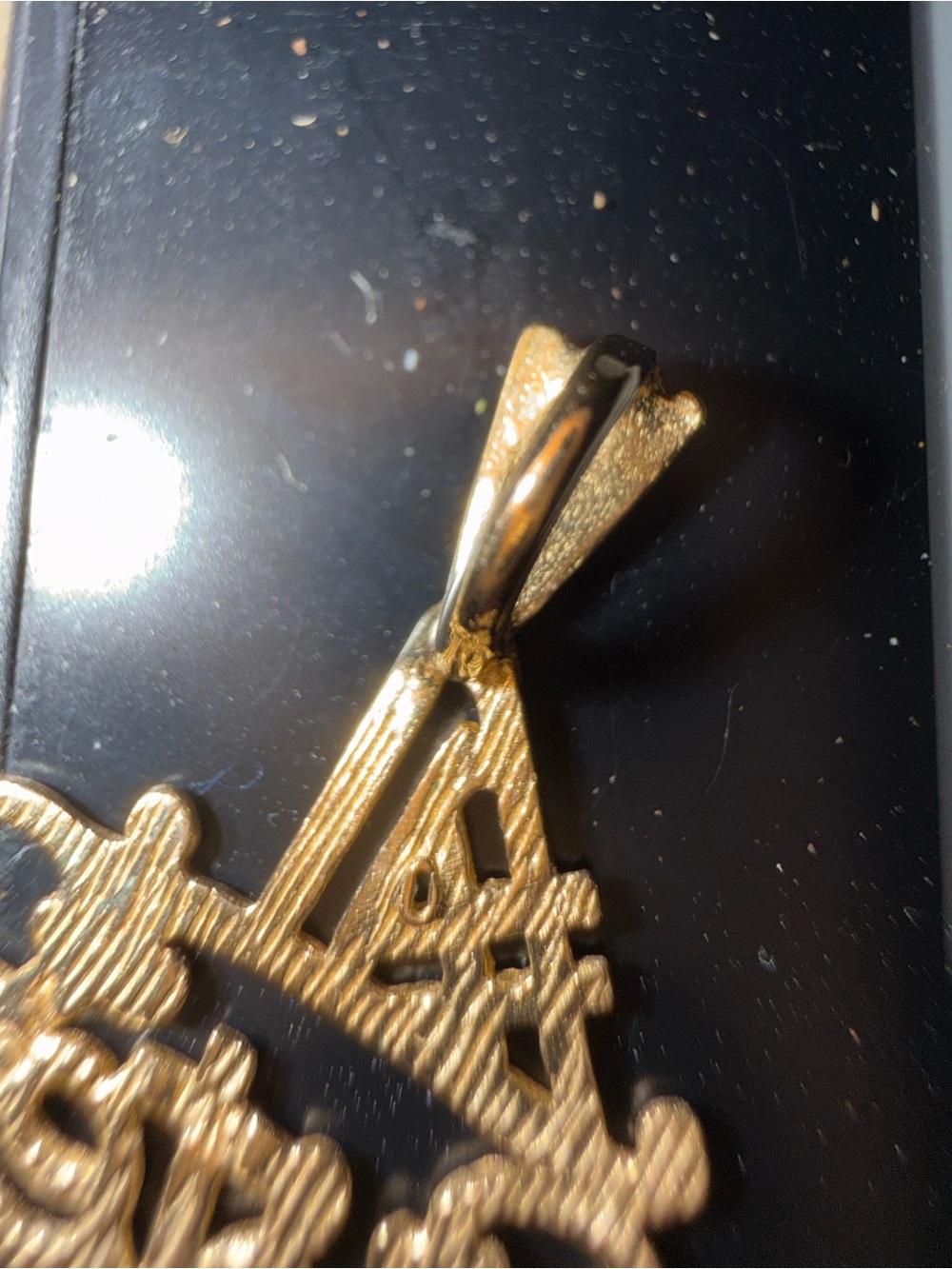 Vintage 14KT Gold#1 'Sister' Charm- Timeless Sentiment - Picture 4 of 7